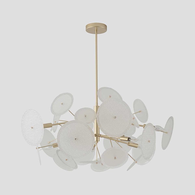 Люстра Crystal Lux DANDELION SP10 GOLD Фото № 9