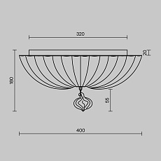 Потолочный светильник Maytoni Sienna C216-CL-03-N 1