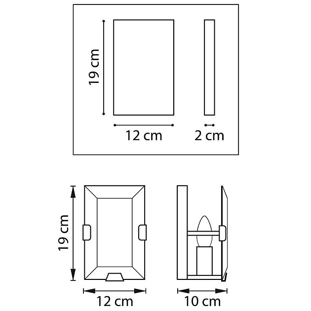 Бра Lightstar Novara 713617 Фото № 3