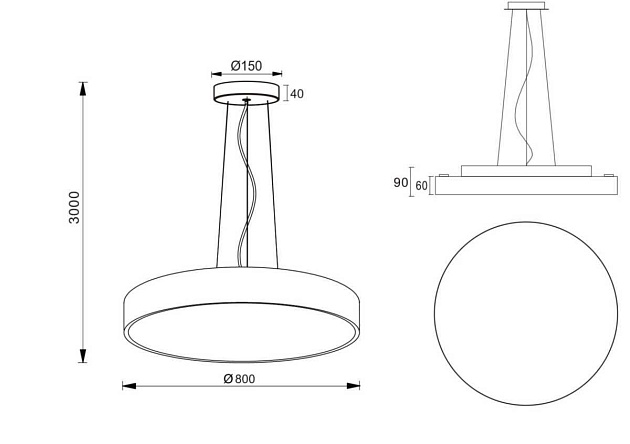 Подвесной светодиодный светильник Deko-Light Menkar 342210 Фото № 2