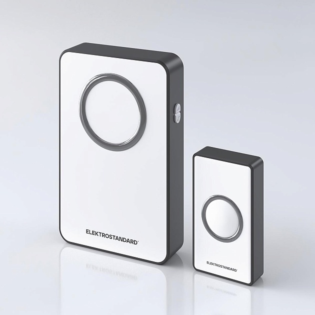 Звонок беспроводной Elektrostandard DBQ27M WL белый/чёрный a055695 Фото № 1