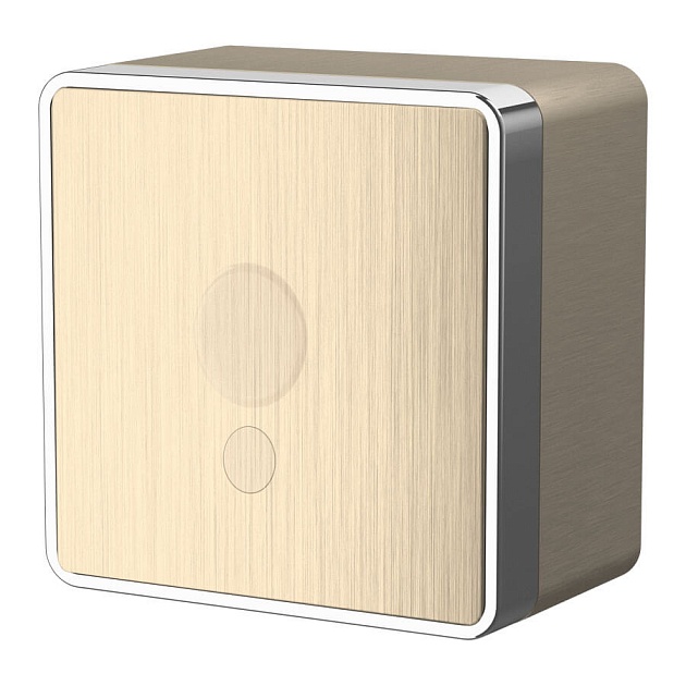 Вывод кабеля Werkel Gallant шампань рифленый W5050210 4690389164323 изображение 1 Вывод кабеля Werkel Gallant шампань рифленый W5050210 4690389164323 Фото № 1