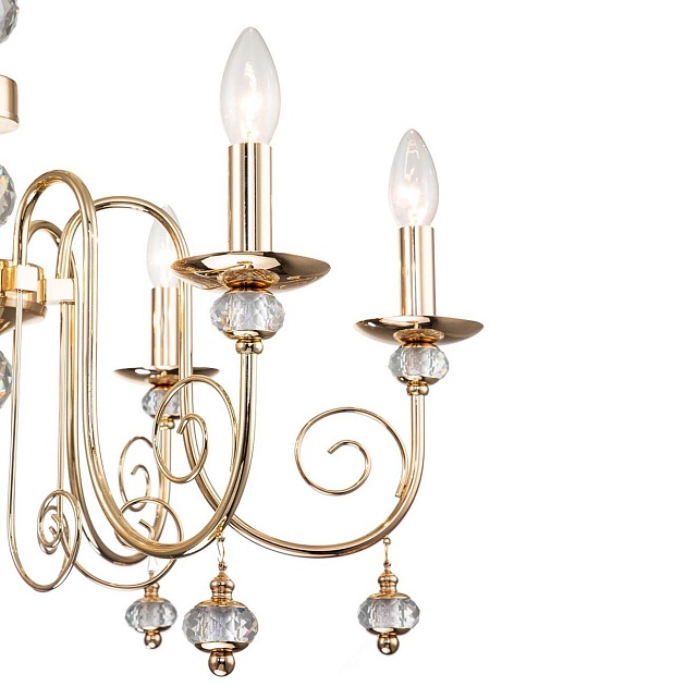 Подвесная люстра Escada Shine 678/6PL Gold Фото № 3