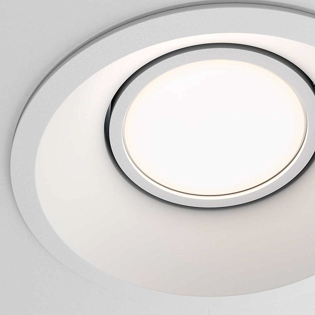 Встраиваемый светильник Maytoni Dot DL028-2-01W изображение 3 Встраиваемый светильник Maytoni Dot DL028-2-01W Фото № 3