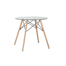 Кухонный стол Stool Group DSW D80 стеклянный УТ000002046