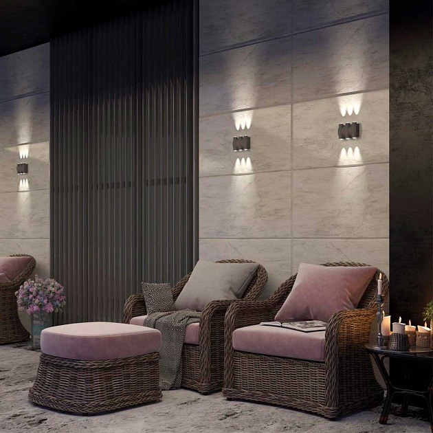 Уличный настенный светодиодный светильник Novotech Street Calle 358567 Фото № 4