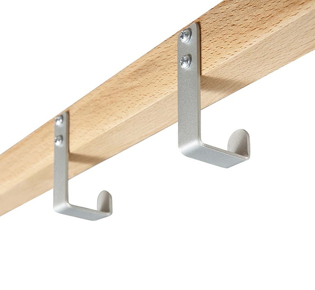 Настенная вешалка Sheffilton Альберо SHT-WH4 прозрачный лак/алюм.мет 5166216003 изображение 5 Настенная вешалка Sheffilton Альберо SHT-WH4 прозрачный лак/алюм.мет 5166216003 Фото № 5