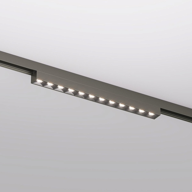 Трековый светодиодный светильник Denkirs Shine Grill DK5771-DN Фото № 1