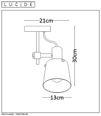Спот Lucide Quinny 74107/01/30 4