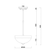 Потолочный светильник MyFar Biene MR1525-3C 5