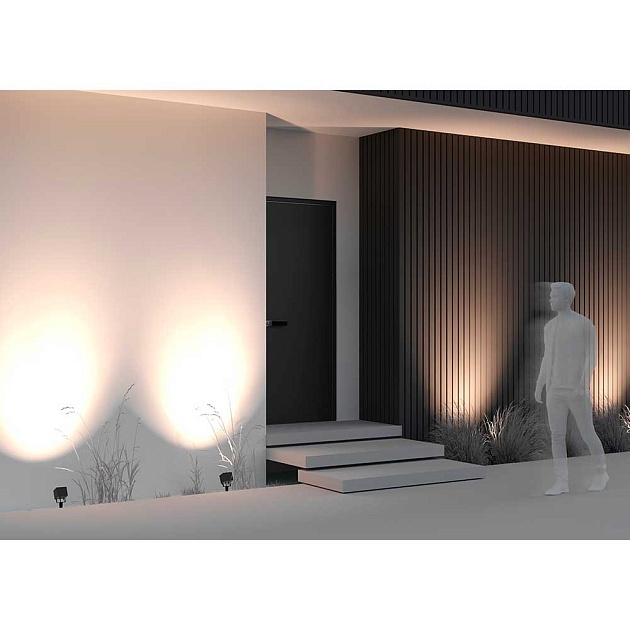 Ландшафтный светодиодный светильник Maytoni Ares O309FL-L8B3K Фото № 3