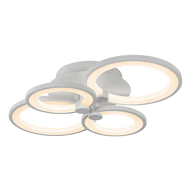 Потолочная светодиодная люстра iLedex Ring A001/4 WH Фото № 4