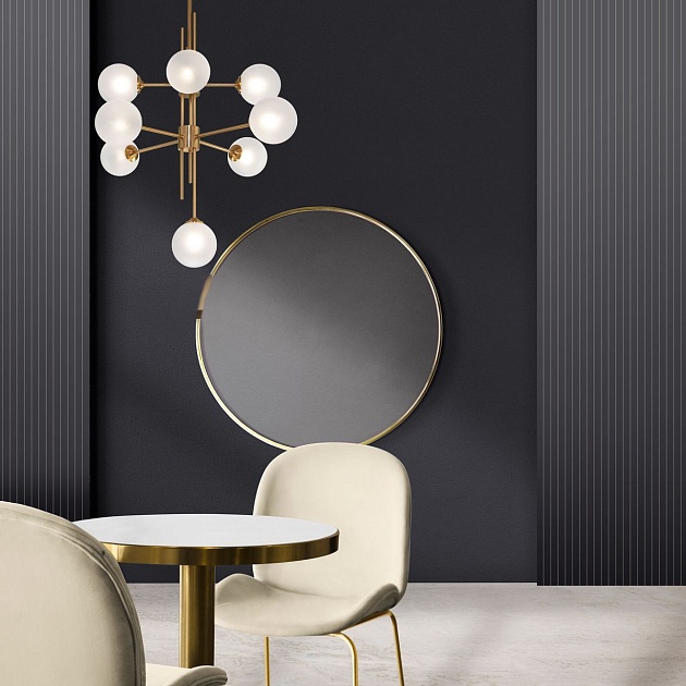 Подвесная люстра Eurosvet Volver 50383 латунь Smart Фото № 6