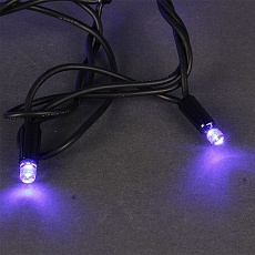 Cветодиодная гирлянда Sneha нить 230V синий мерцающий A-026A BL/W FLASH 1