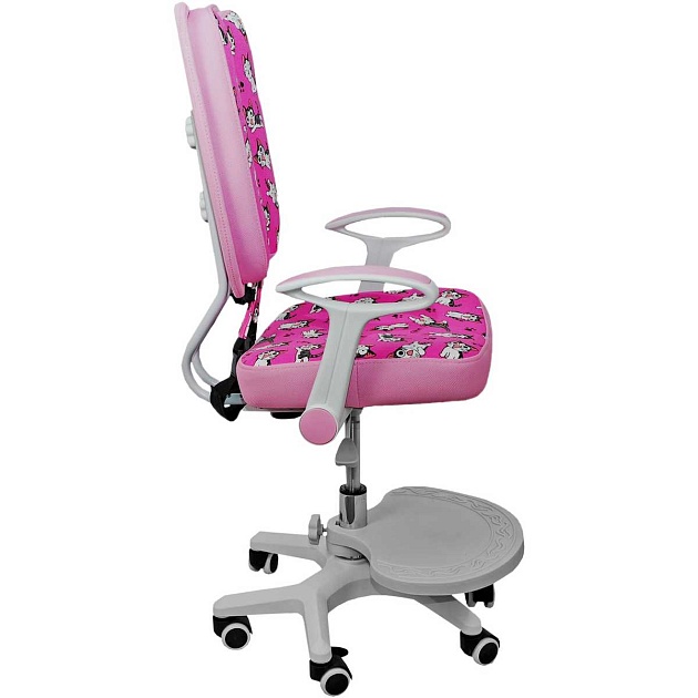 Детское кресло AksHome Pegas розовый с котятами, ткань 75262 изображение 10 Детское кресло AksHome Pegas розовый с котятами, ткань 75262 Фото № 10