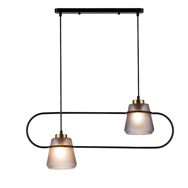 Подвесной светильник Indigo Astratto 11016/2P Black V000157 Фото № 1