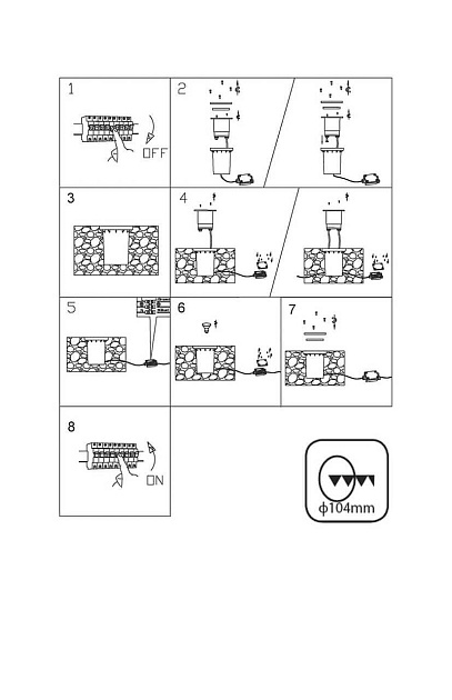 Ландшафтный светильник Lucide Biltin 11800/01/12 изображение 3 Ландшафтный светильник Lucide Biltin 11800/01/12 Фото № 3