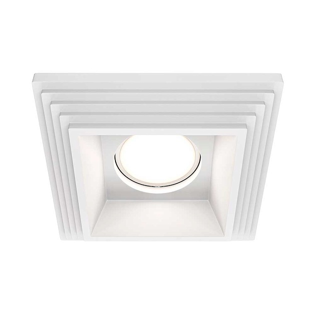 Встраиваемый светильник Maytoni Gyps DL005-1-01-W изображение 1 Встраиваемый светильник Maytoni Gyps DL005-1-01-W Фото № 1