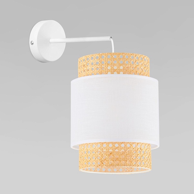 Бра TK Lighting 6538 Boho White Фото № 1