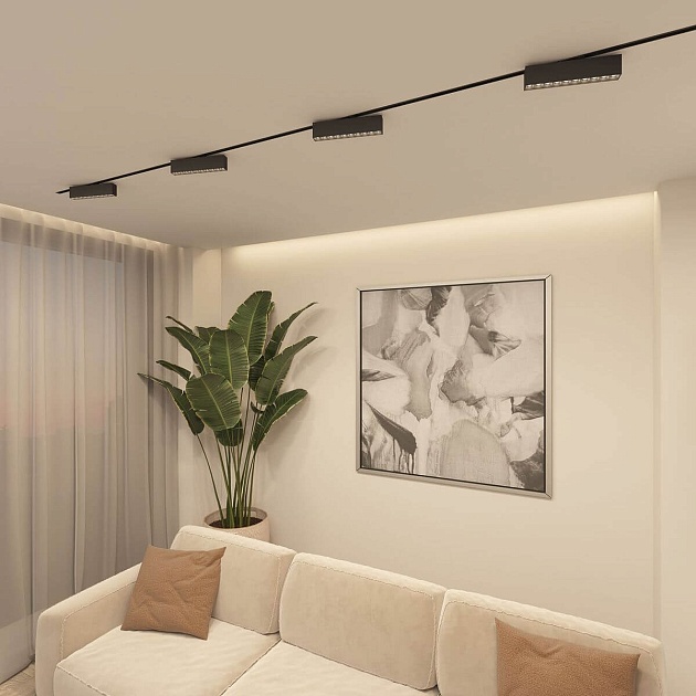 Трековый светодиодный светильник Denkirs Edder DK6444-BK изображение 4 Трековый светодиодный светильник Denkirs Edder DK6444-BK Фото № 4