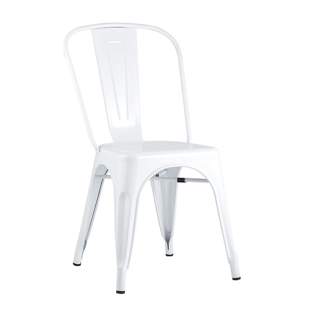 Барный стул Tolix белый глянцевый YD-H440B LG-02 Фото № 1