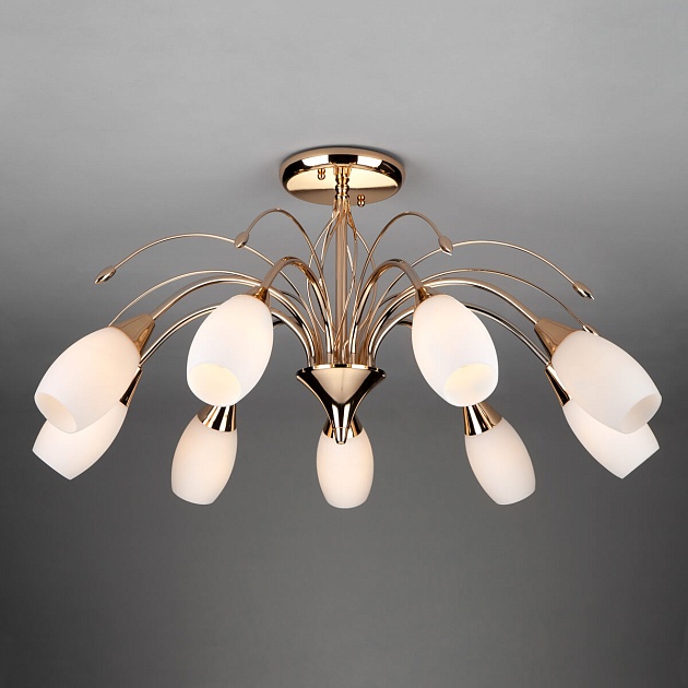 Потолочная люстра Eurosvet 22080/9 золото Фото № 1