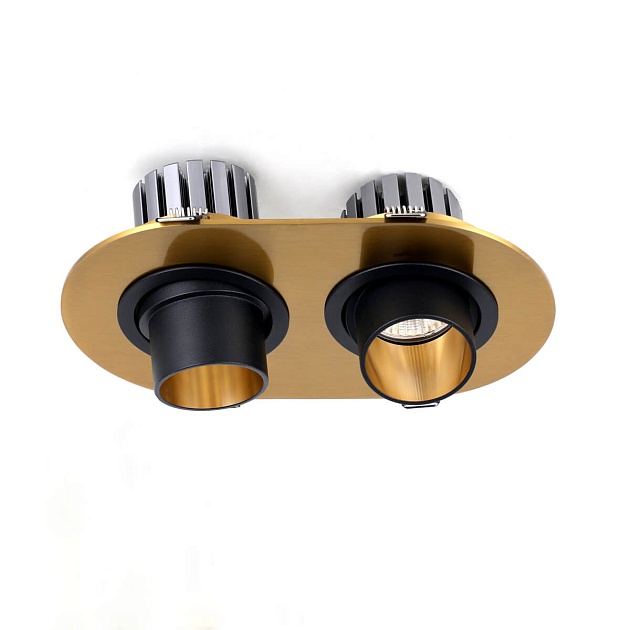 Встраиваемый светодиодный светильник Favourite Retro 2790-2C изображение 1 Встраиваемый светодиодный светильник Favourite Retro 2790-2C Фото № 1