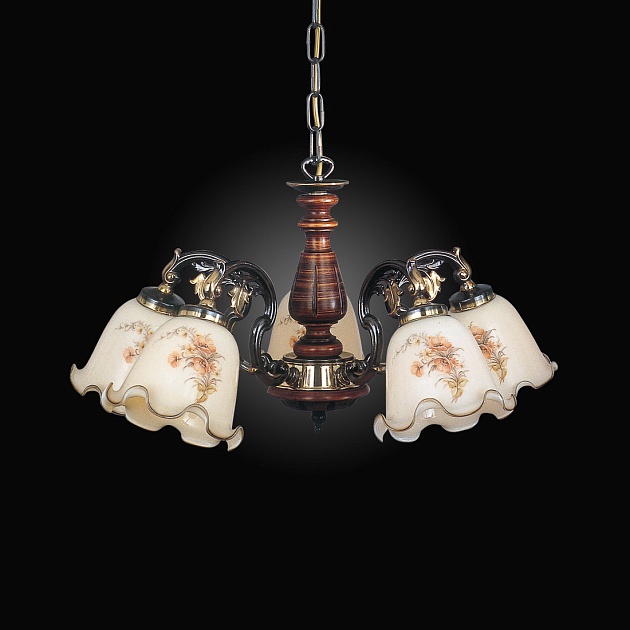 Подвесная люстра Reccagni Angelo L 965/5 DEC Фото № 1