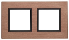 Рамка 2-постовая ЭРА Elegance 14-5202-14 Б0034550