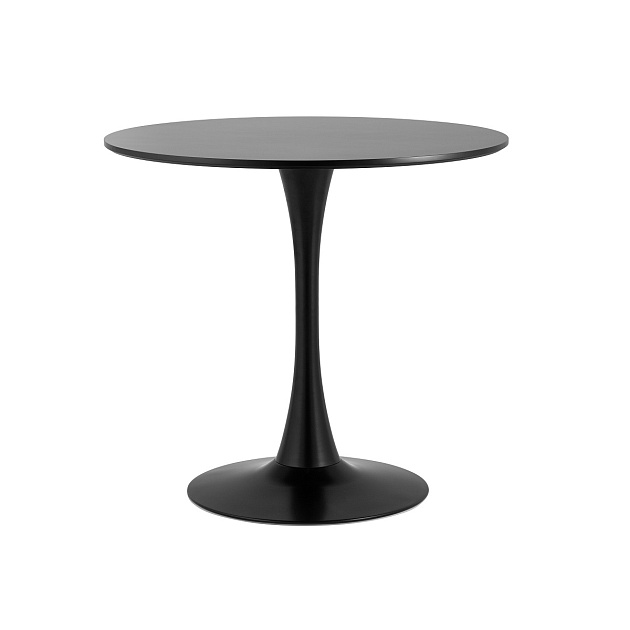 Кухонный стол Stool Group Tulip D80 черный УТ000036057 изображение 1 Кухонный стол Stool Group Tulip D80 черный УТ000036057 Фото № 1