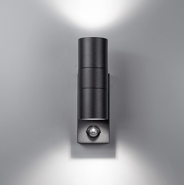 Уличный настенный светильник Arte Lamp Mistero A3322AL-2BK Фото № 2