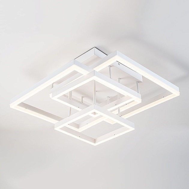 Потолочный светодиодный светильник Escada Union 10229/4LED White Фото № 4