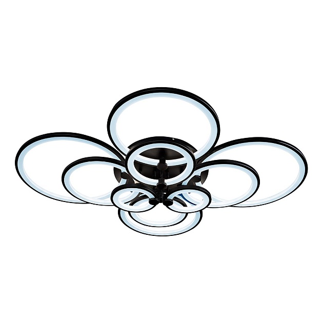 Потолочная светодиодная люстра iLedex Ring A001/10 BK изображение 2 Потолочная светодиодная люстра iLedex Ring A001/10 BK Фото № 2