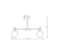 Потолочная люстра Freya Globo FR5175PL-06BS 5