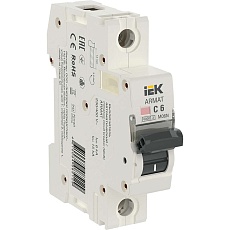 ARMAT Автоматический выключатель M06N 1P C 6А IEK AR-M06N-1-C006