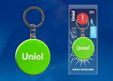 Фонарь-брелок светодиодный Uniel Standard Mini от батареек 47х40 S-KL022-T Green UL-00004098 1