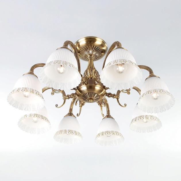 Потолочная люстра Eurosvet Campina 60107/8 античная бронза Фото № 3