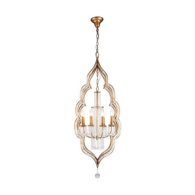 Подвесная люстра Lucia Tucci Tenerezza 5490.8 Gold Фото № 1