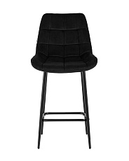 Полубарный стул Stool Group Флекс велюр черный AV 405-N28-08(PP) 1