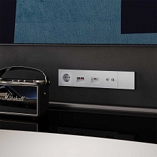 Заглушка Voltum S70 с суппортом, (белый матовый) VLS080102 2