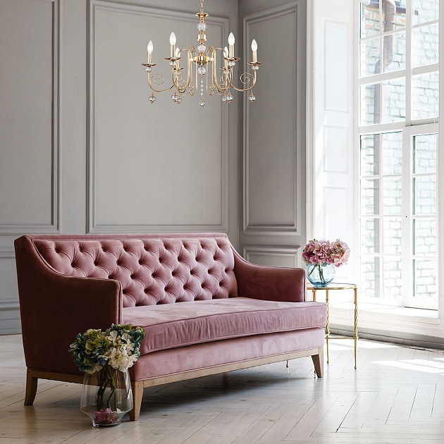 Подвесная люстра Escada Shine 678/6PL Gold Фото № 5