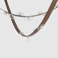 Подвесной светильник Crystal Lux BOSQUE SP7 L3000 BROWN/TRANSPARENT 4