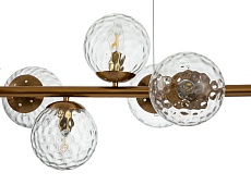 Подвесная люстра Indigo Cocoon 11008/9P Brass V000123 3