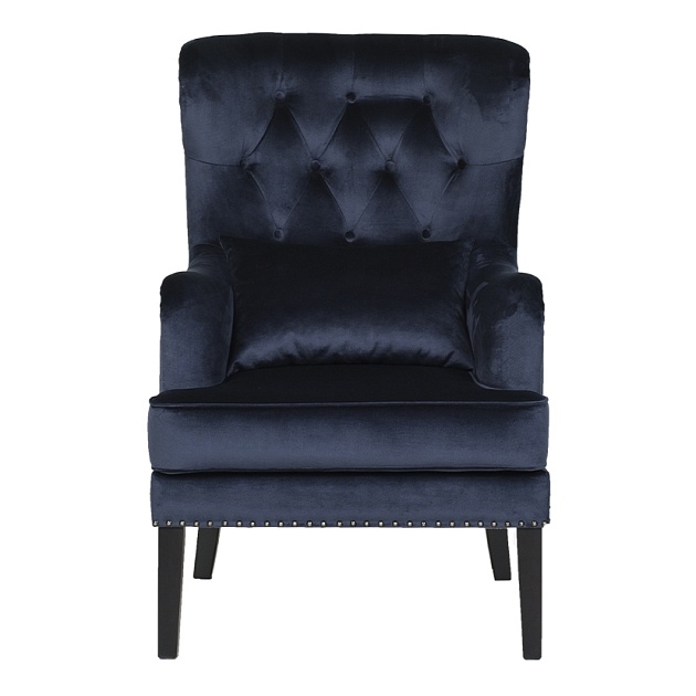 Кресло Garda Decor Rimini-2K-Синий-Bel18 Фото № 1