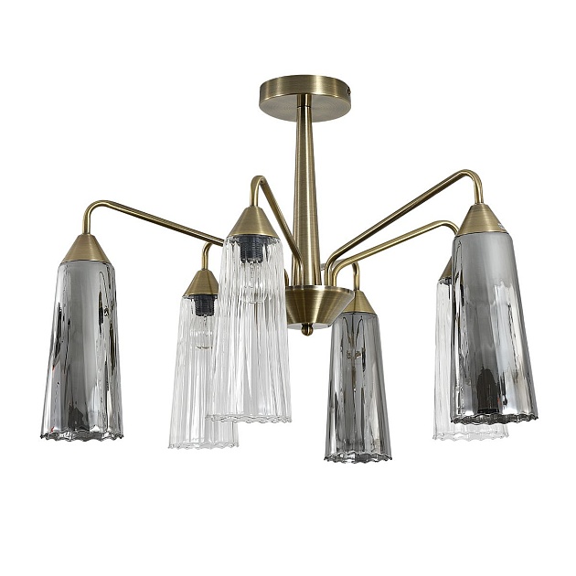 Потолочная люстра Indigo Campana 13028/6R Brass V000509 Фото № 1