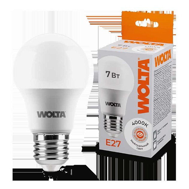 Светодиодная лампа WOLTA 25S55BL7E27 Фото № 1