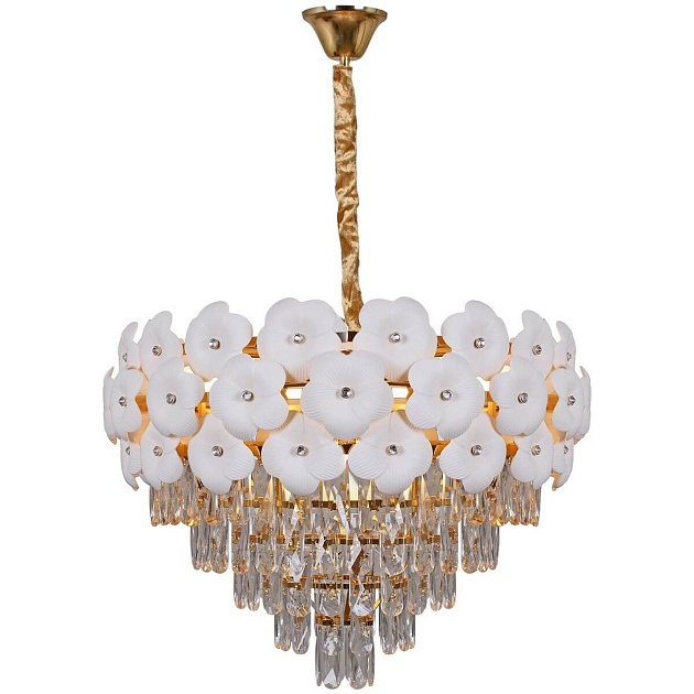 Подвесная люстра Illumico IL8139-9РLY-39 GD WT Фото № 1