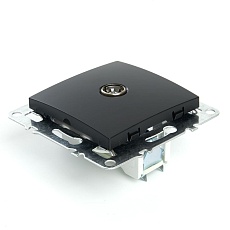 ТВ-розетка Stekker Эрна черный PST00-9108-03 49152 4