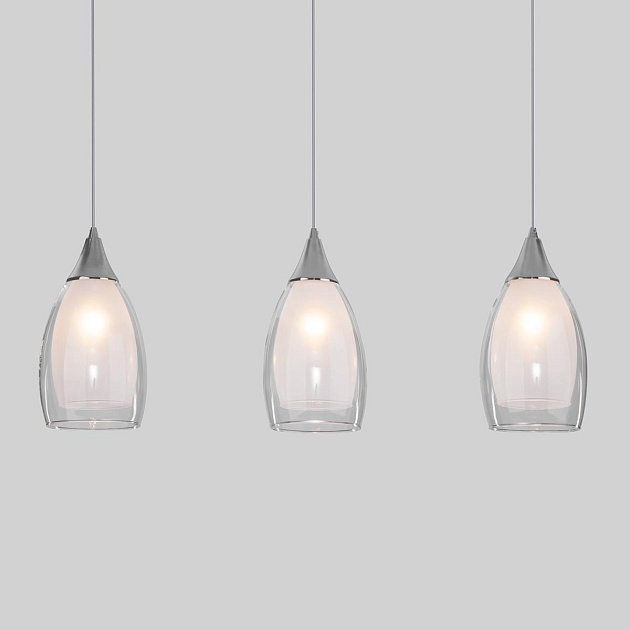 Подвесной светильник Eurosvet Cosmic 50285/3 хром изображение 5 Подвесной светильник Eurosvet Cosmic 50285/3 хром Фото № 5