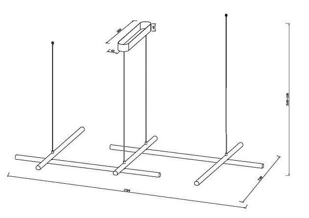 Подвесной светодиодный светильник Maytoni Radiance MOD278PL-L86G3K1 изображение 2 Подвесной светодиодный светильник Maytoni Radiance MOD278PL-L86G3K1 Фото № 2